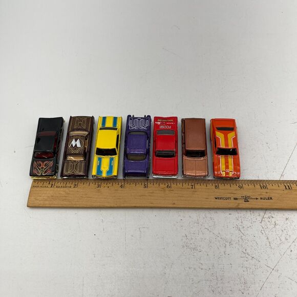 Lot of 7 Hot Wheels Low Rider Dodge Challenger Vehicle Diecast Retro Model Car - Picture 16 of 16